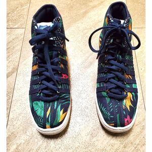 K - Swiss Hight Top Tropical Floral Sneaker Women's Size 7